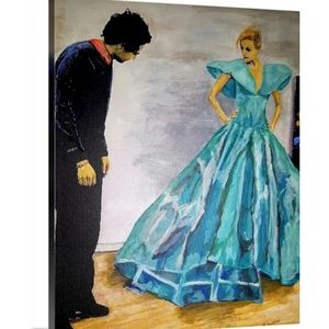 SALE!! Original Painting: The Designer's Muse, 16"x20"